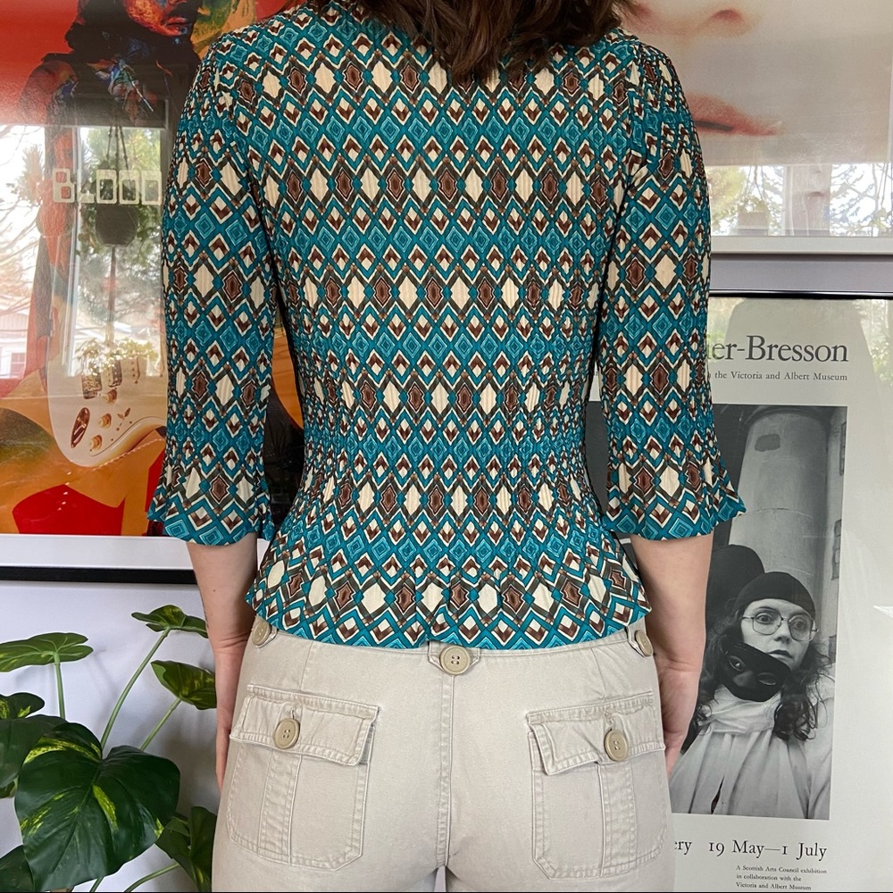 Funky patterned blouse - Picture 2 of 4